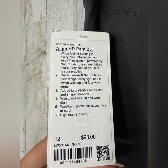 lululemon athletica Dark Gray Leggings - Picture 5 of 7